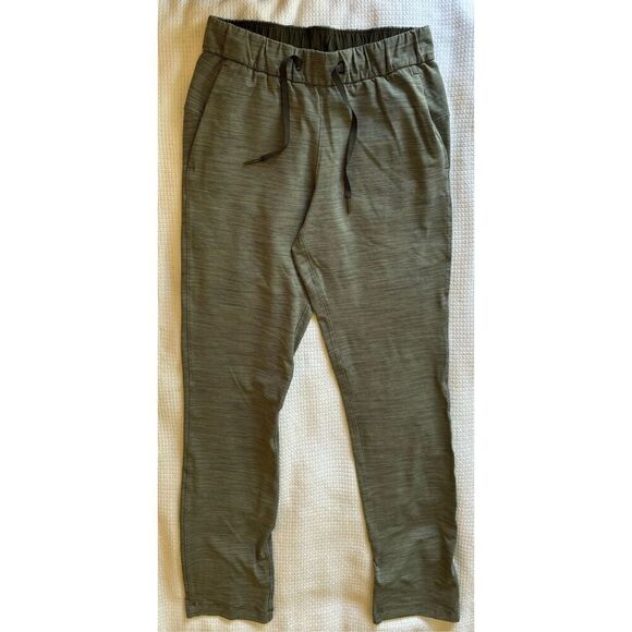 NWOT Lululemon On the Fly Dark Olive Full Length Women's Pants Size 4 - Picture 1 of 9